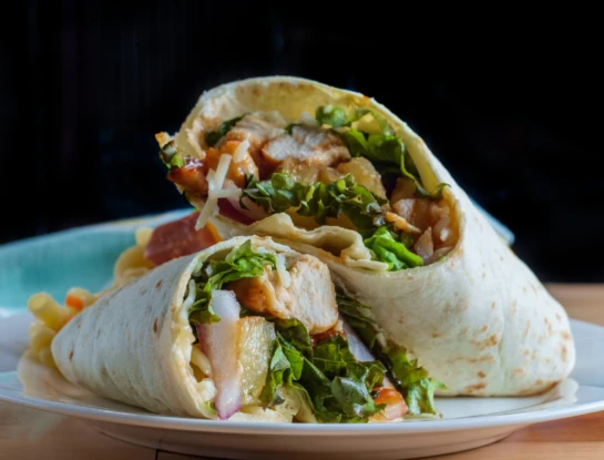 La receta fácil de wraps de ricota (queso cottage)