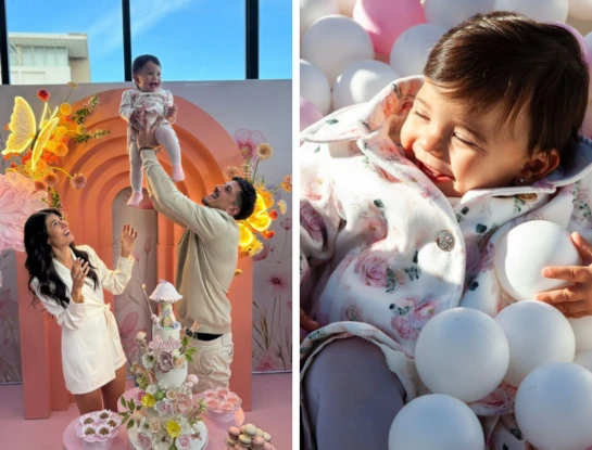 Las fotos del cumpleaños temático de India, la hija de la China Ansa