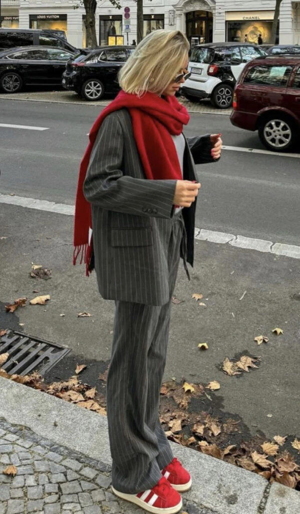 Looks fashionistas para sobrevivir a este finde congelado. Foto: Pinterest.