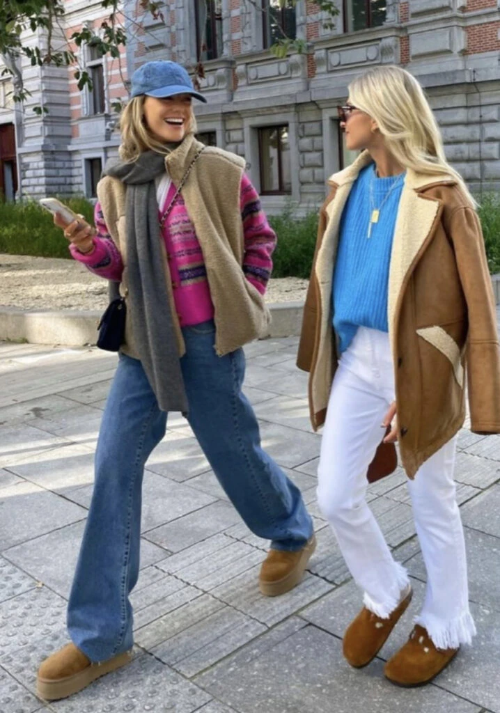 Looks fashionistas para sobrevivir a este finde congelado. Foto: Pinterest.