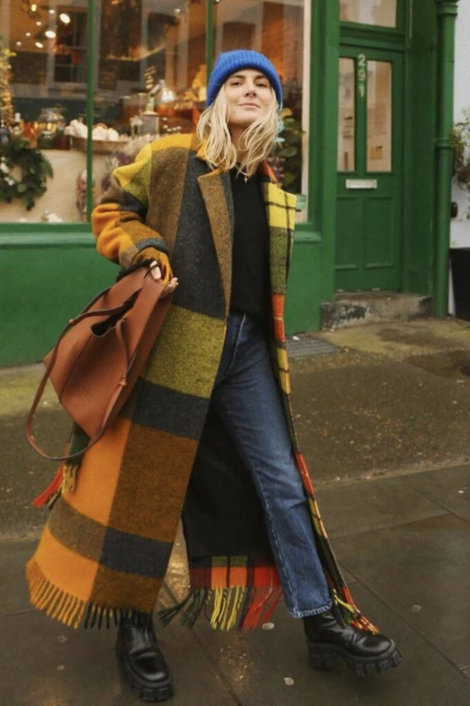 Looks fashionistas para sobrevivir a este frío. Foto: Pinterest.