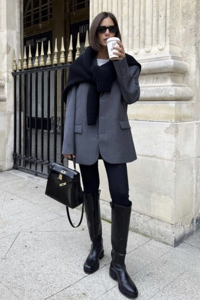 Looks cancheros con blazers. Foto: Pinterest. 