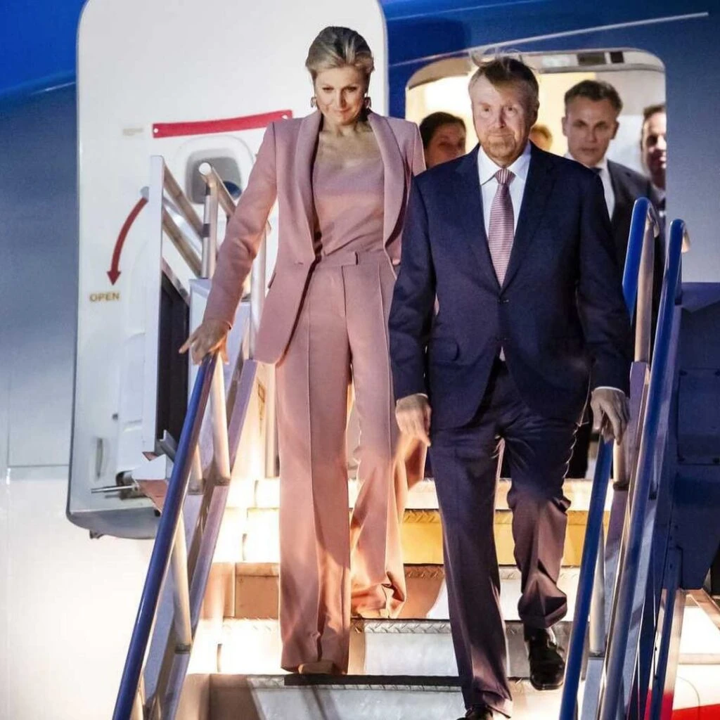 Máxima mostró dos looks opuestos y elegantísimos en su gira por los Estados Unidos