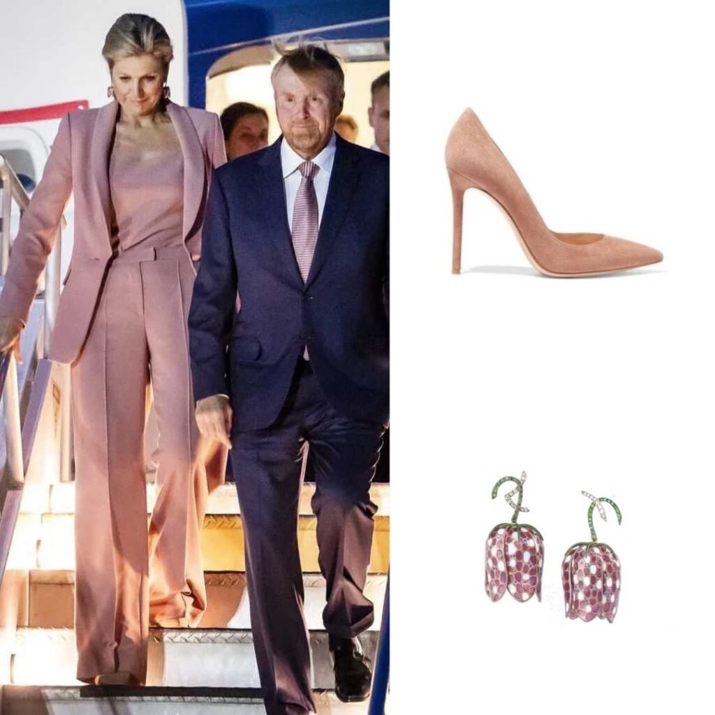 Máxima mostró dos looks opuestos y elegantísimos en su gira por los Estados Unidos