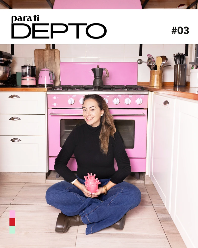 La tapa digital de para ti DEPTO #3 de Yanina Faour.