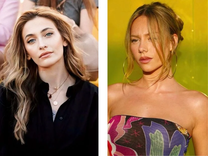 Paris Jackson y Ester Expósito