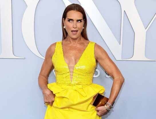 El inesperado motivo del look de Brooke Shields en Premios Tony