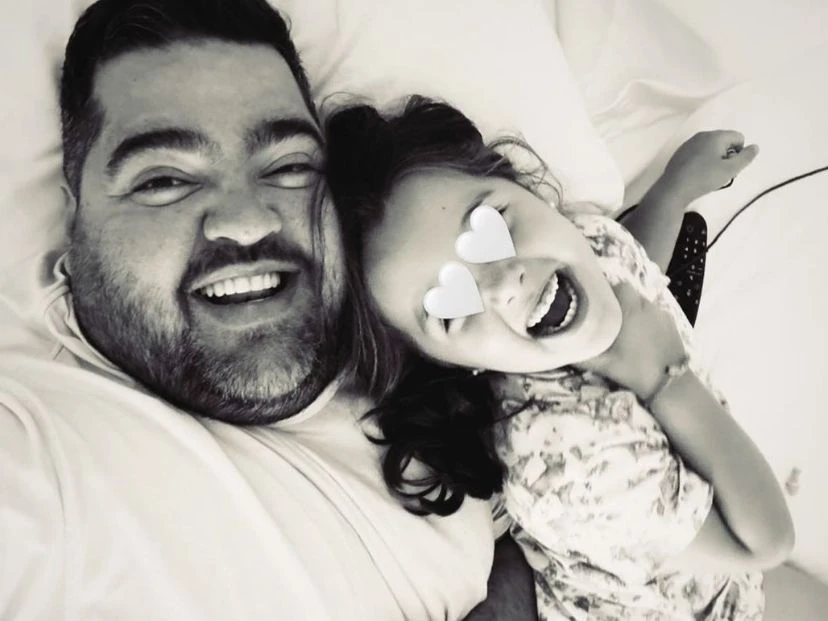 Cumple de Emilia, hija de Darío Barassi