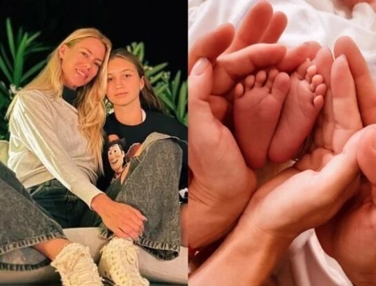 Indiana Cubero compartió la primera fotografía junto a Cruz Urcera, su hermano recién nacido