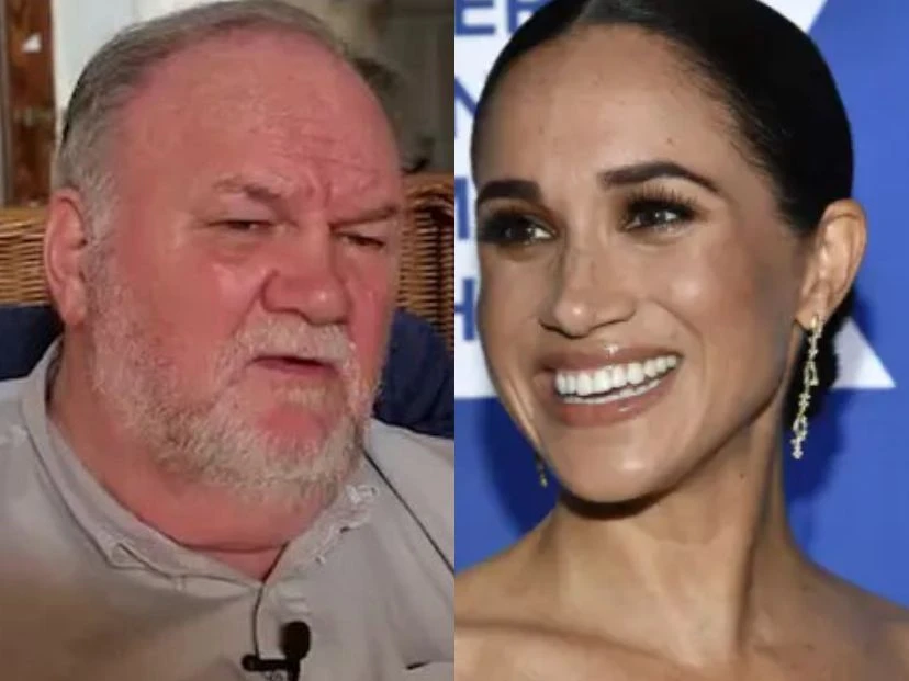 Meghan Markle y su padre