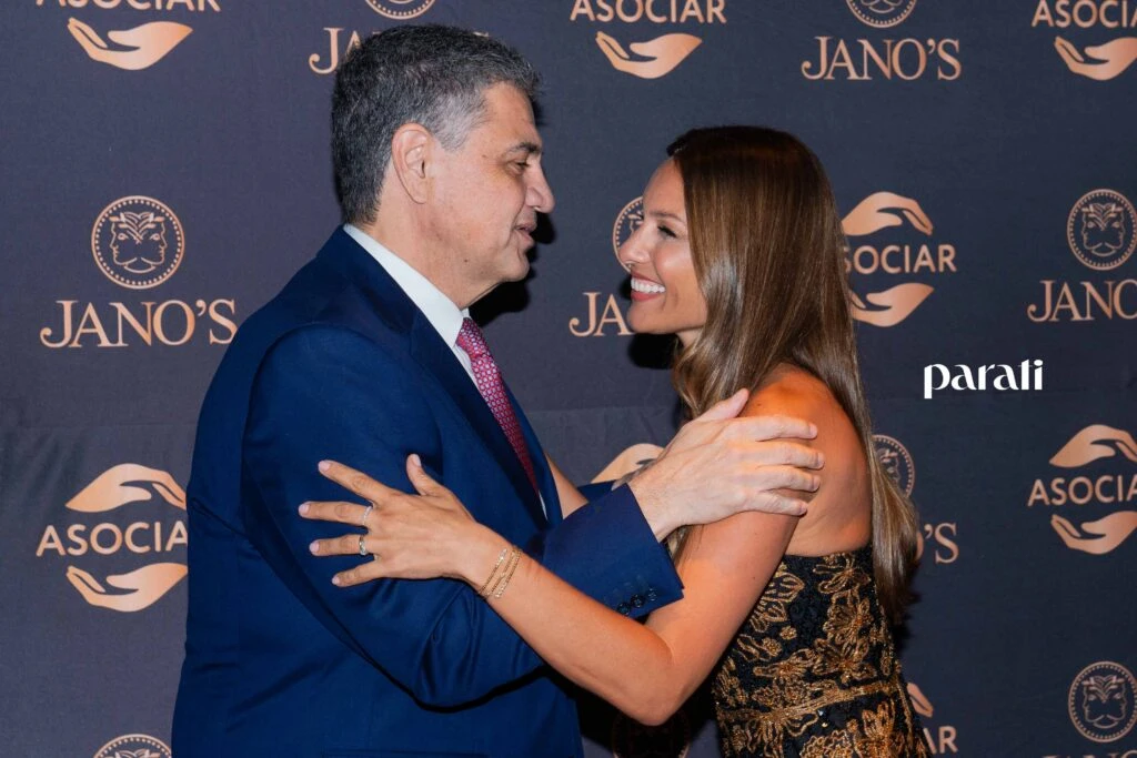 Jorge Macri y Pampita. Foto: Rocío Bustos.