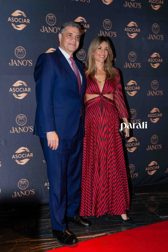 Jorge Macri y María Belén Ludueña. Foto: Rocío Bustos.
