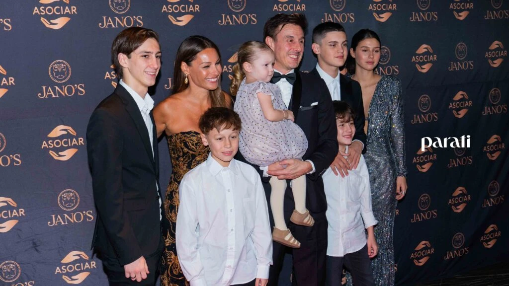 Los hijos de Pampita y de Roberto García Moritán. Foto: Rocío Bustos.
