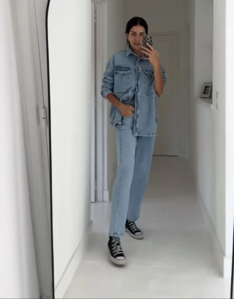 Zaira Nara apostó por uno de los estilos más canchero del Y2K. Foto: Instagram.