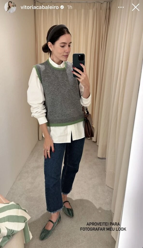 así se lleva el chaleco, la prenda estrella del clima cambiante