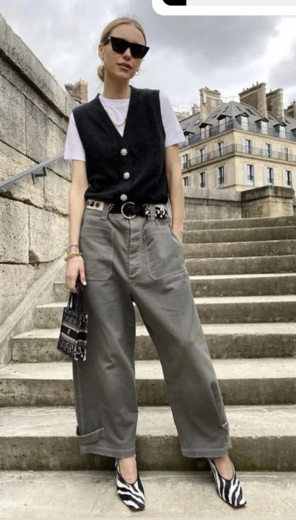 así se lleva el chaleco, la prenda estrella del clima cambiante