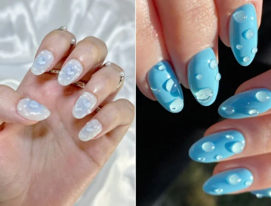 Qué son las Bubble nails: las uñas más virales