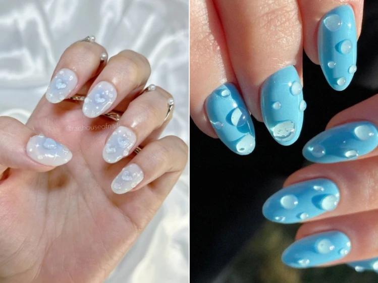 Qué son las Bubble nails: las uñas más virales