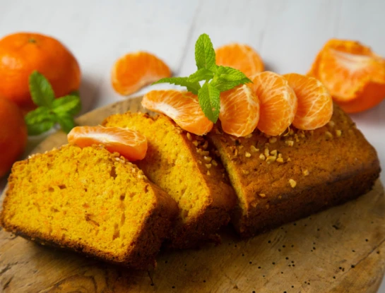 budin de mandarinas