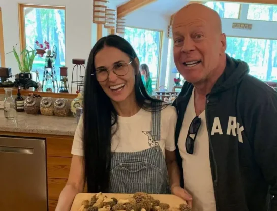 El conmovedor saludo de Demi Moore a Bruce Willis por el día del padre