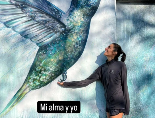 A pura adrenalina: Juana Viale se animó a correr 15 km