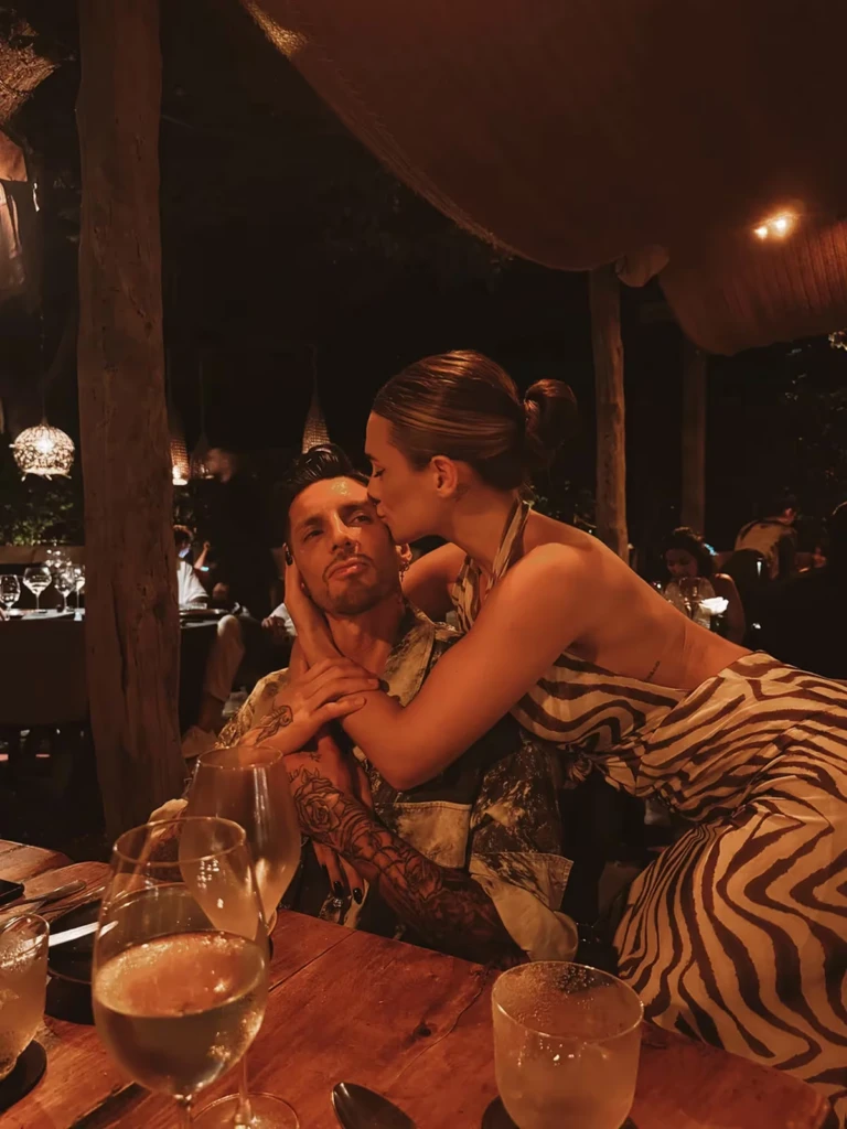 Cami Homs le dedicó un romántico saludo a José Sosa por su cumpleaños