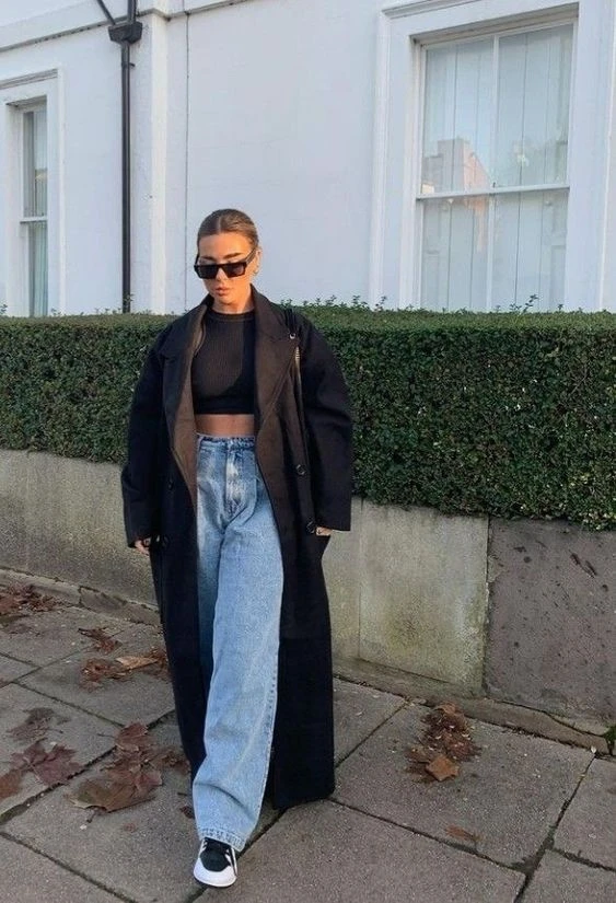 Baggy jeans: cómo combinar esta prenda durante el invierno