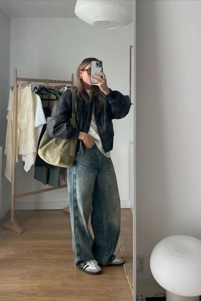 Baggy jeans: cómo combinar esta prenda durante el invierno