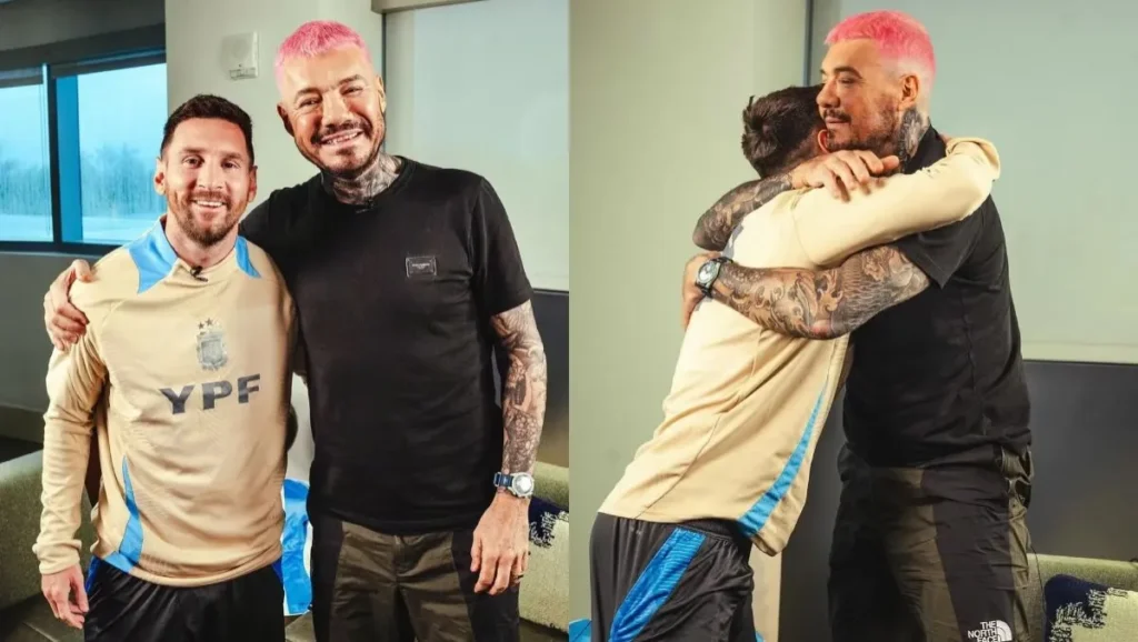 Así es el impactante tatuaje de Marcelo Tinelli en honor a Lionel Messi