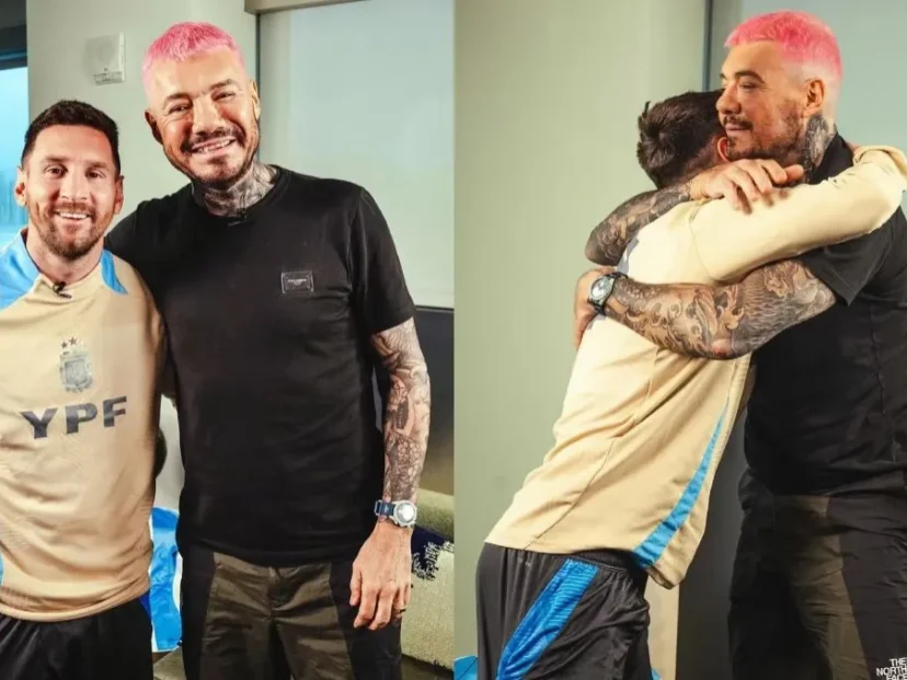 Así es el impactante tatuaje de Marcelo Tinelli en honor a Lionel Messi