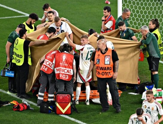 Que le pasó a Barnabás Varga, el jugador húngaro que fue retirado en ambulancia