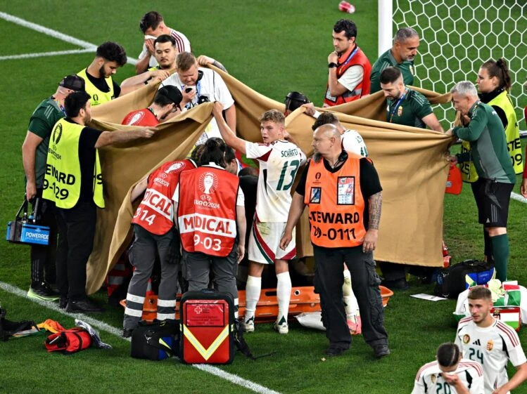 Que le pasó a Barnabás Varga, el jugador húngaro que fue retirado en ambulancia