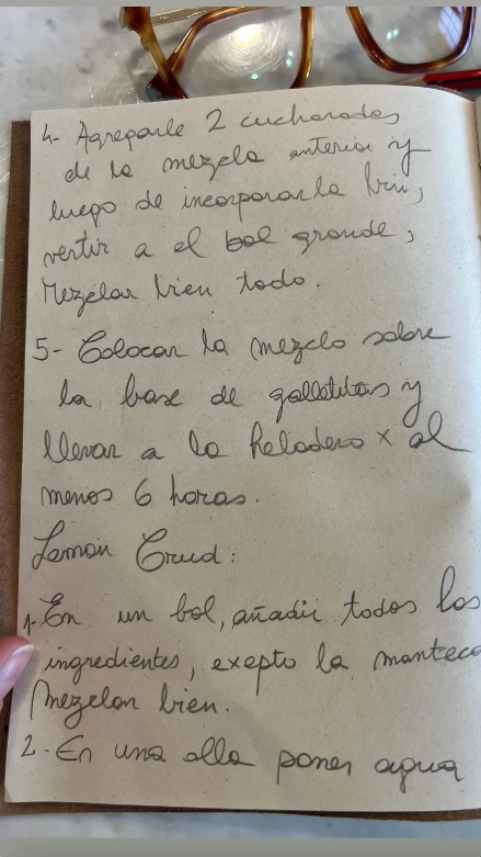 Cheesecake de limón la receta que Natalia Oreiro preparó junto a Ata, su hijo