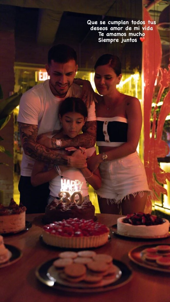 Las fotos del cumpleaños número 30 de Leandro Paredes