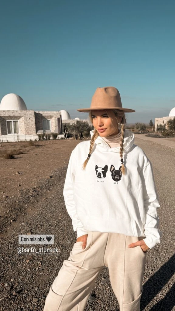 Las fotos de Eva Bargiela y Gianluca Simeone en Mendoza