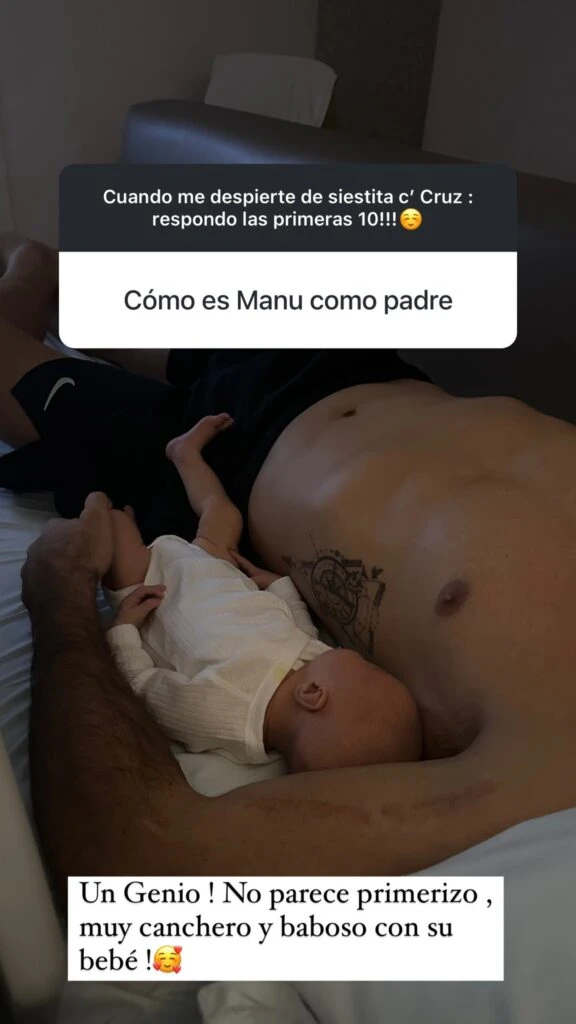 Nicole Neumann reveló detalles íntimos de Manu Urcera como padre primerizo