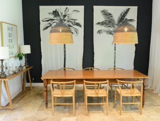 En esta casa-taller el arte está siempre presente