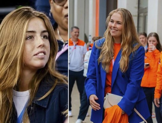 Los looks comfy de las princesas Amalia y Alexia, las hijas de Máxima, en la inauguración de los JJOO