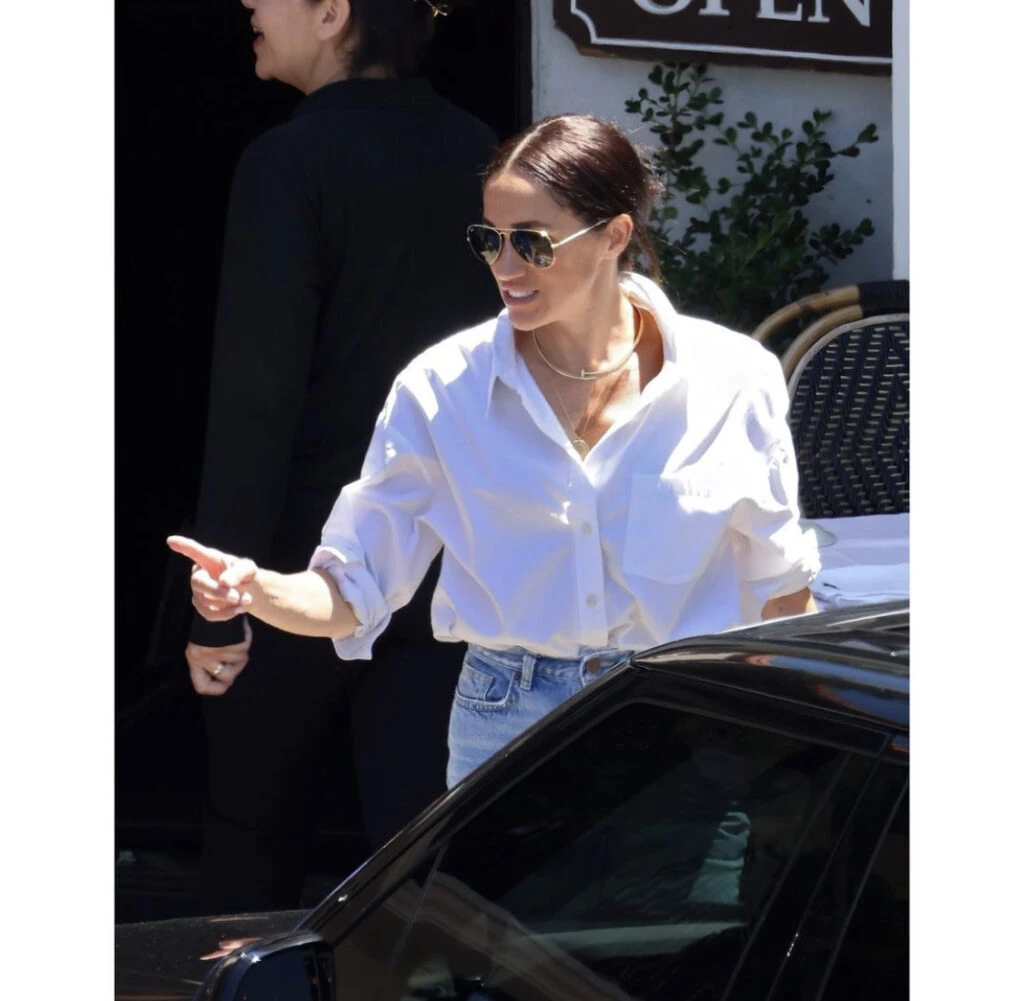 Así es el look casual de la duquesa de Sussex. Foto: Instagram.