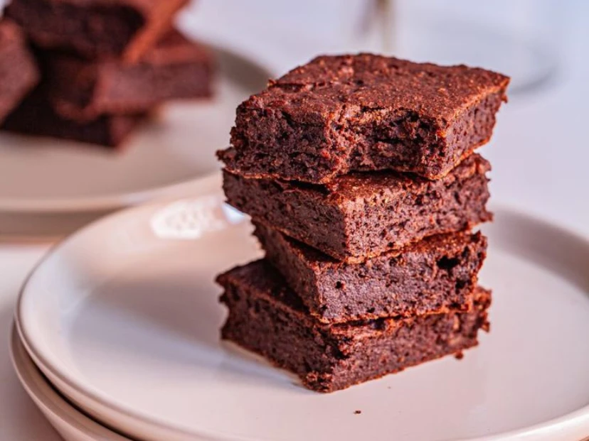 Brownies saludables: la receta con bananas, sin harina ni azúcar