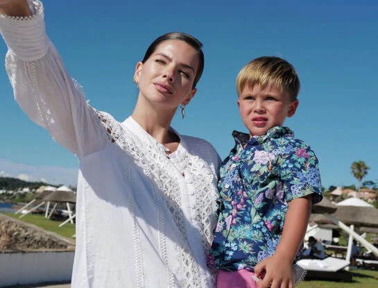 La China Suárez y su amoroso saludo para su hijo Amancio Vicuña, que está cumpliendo 4 años