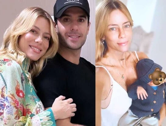 Nicole Neumann mostró el look alto invierno de Cruz Urcera para el cumpleaños de Sienna