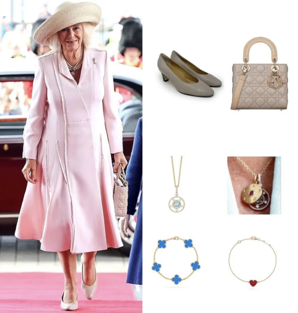 Camilla llevó un Lady Dior y sorprendió. Foto: Instagram.