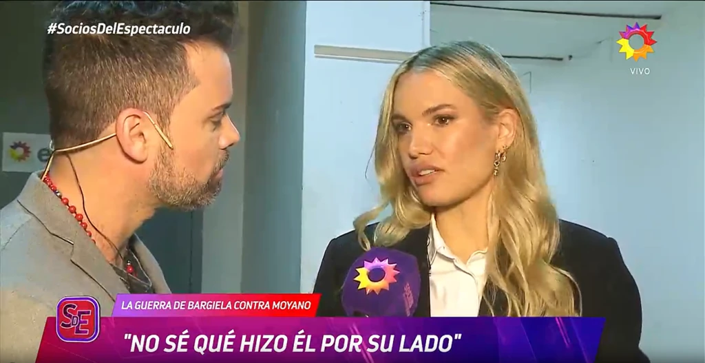 Eva Bargiela y el litigio económico por la separación con Facundo Moyano: "Después de estar separada, pude ver las cosas con más claridad"