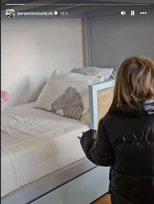Benjamín Vicuña sorprendió a sus hijos Magnolia y Amancio: redecoró su cuarto con muebles de tendencia
