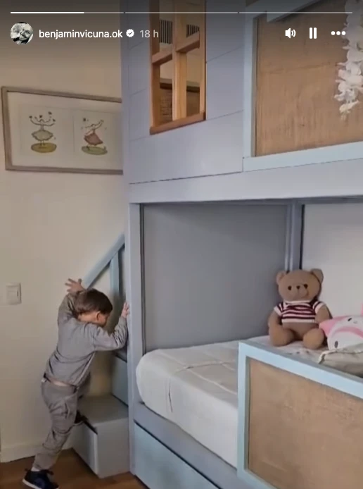 Benjamín Vicuña sorprendió a sus hijos Magnolia y Amancio: redecoró su cuarto con muebles de tendencia