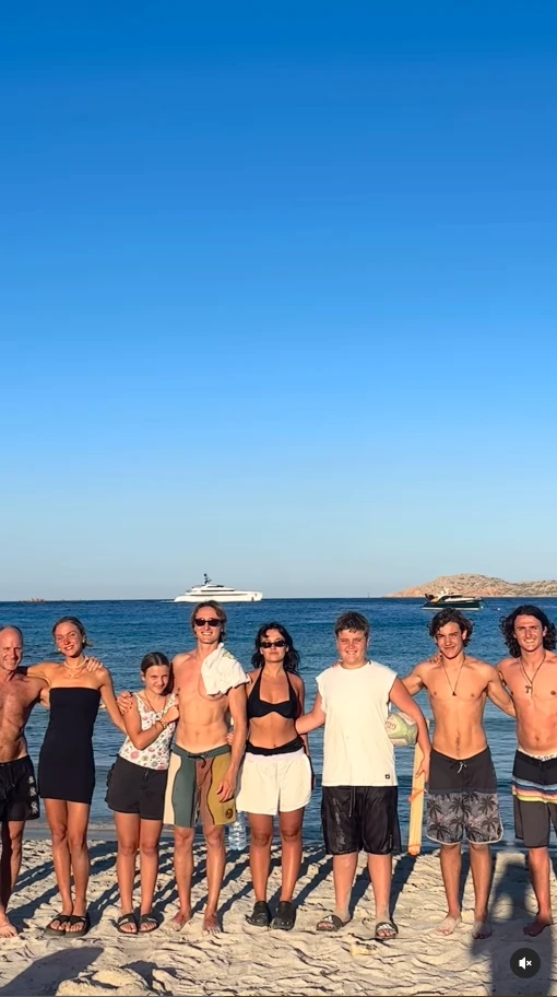 Las vacaciones de Maru Botana y familia en Italia