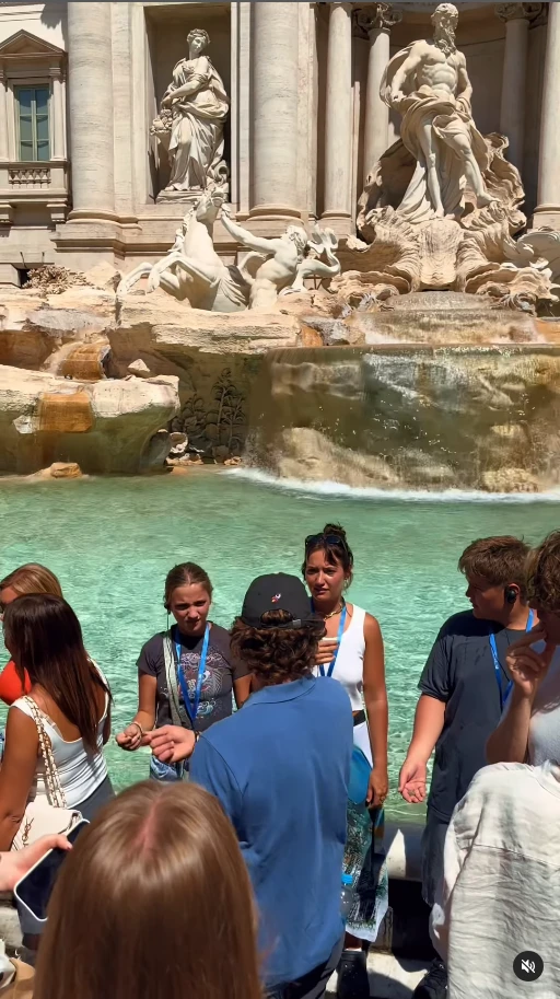 Las vacaciones de Maru Botana y familia en Italia