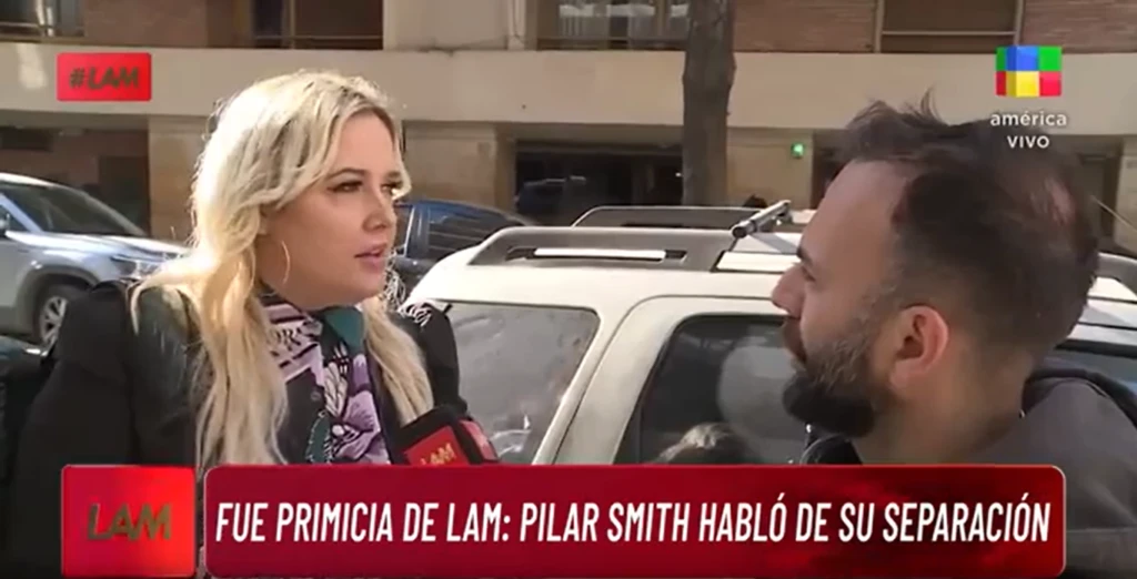 Pilar Smith contó los detalles de su separación