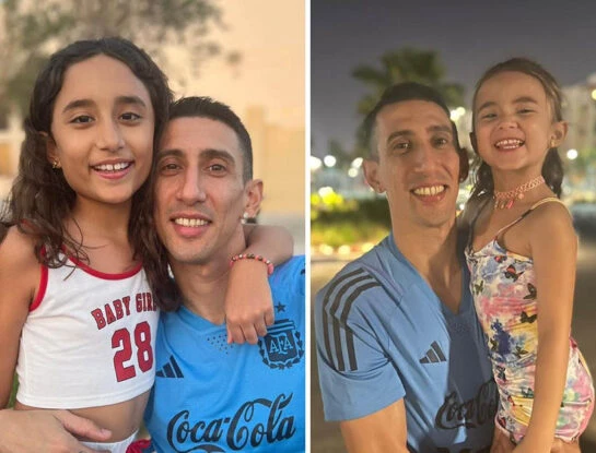 El homenaje a Ángel Di María en su despedida de la selección: Mía y Pía, sus hijas, llevarán la pelota en la final